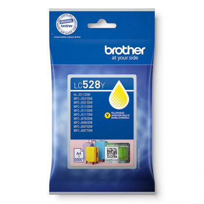 Origin�lna n�pl� Brother LC-528 Y (�lt�)