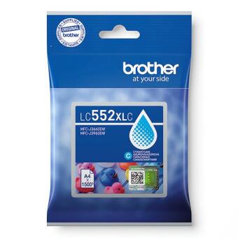 Origin�lna n�pl� Brother LC-552XL C (Az�rov�)