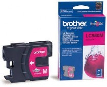 Cartridge do tiskrny Originlna npl  Brother LC-980M (Purpurov)