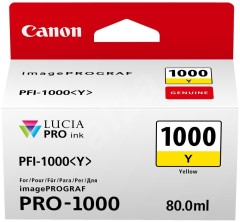 Cartridge do tisk�rny Origin�lna n�pl� Canon PFI-1000Y (�lt�)