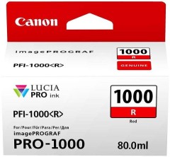 Cartridge do tiskrny Originlna npl Canon PFI-1000R (erven)