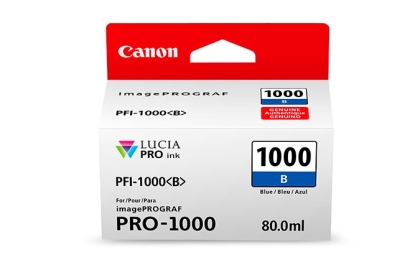 Originlna npl Canon PFI-1000B (Modr)