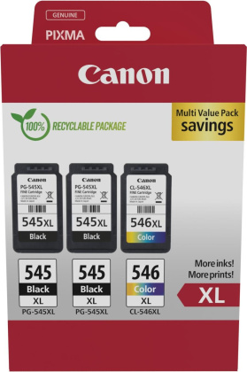 2x PG-545XL+CL-546XL