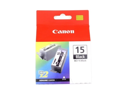 Originlna npl  Canon BCI-15Bk (ierna)