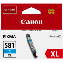 Cartridge do tiskárny Originálna cartridge Canon CLI-581C XL (Azúrová)