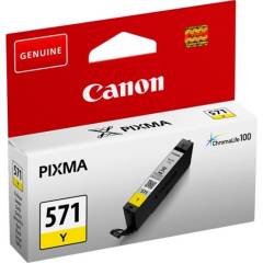 Cartridge do tiskárny Originálna náplň Canon CLI-571Y (Žltá)