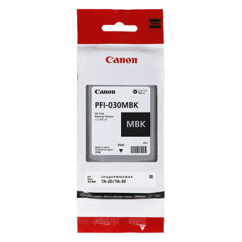 Originlna npl Canon PFI-030MBK (Matne ierna)