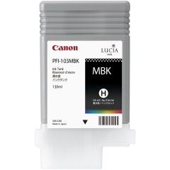 Cartridge do tiskrny Originlna npl Canon PFI-103 MBk (Matne ierna)