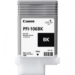 Cartridge do tiskrny Originlna npl Canon PFI-106BK (ierna)