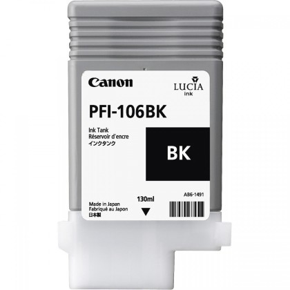 Originlna npl Canon PFI-106BK (ierna)