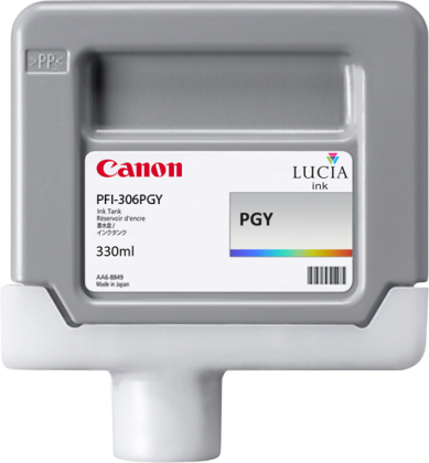 Originálna cartridge Canon PFI-306PGY (Foto sivá)