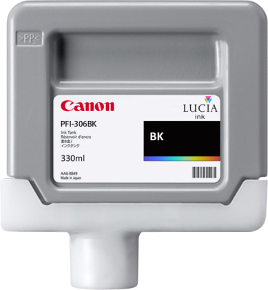 Originlna npl Canon PFI-306Bk (ierna)