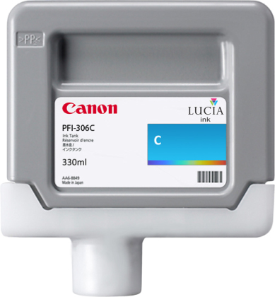 Originálna cartridge Canon PFI-306C (Azúrová)