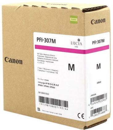 Originlna npl Canon PFI-307M (Purpurov)