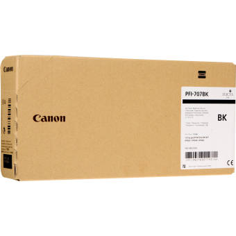 Originlna npl Canon PFI-707BK (ierna)