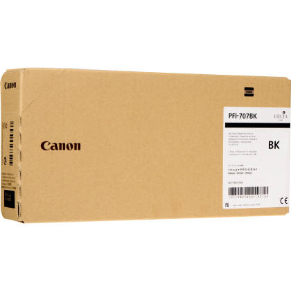 Originlna npl Canon PFI-707BK (ierna)