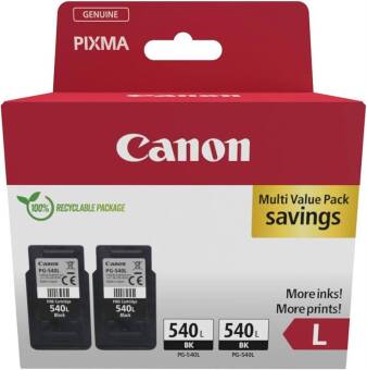 Sada originlnch npl Canon 2x PG-540L (ierna)