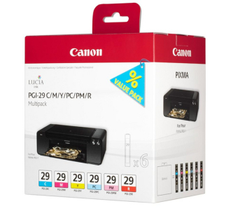 Sada originlnch npl Canon PGI-29 C/M/Y/PC/PM/R