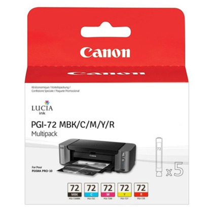 Sada originálných náplň Canon PGI-72 MBk/C/M/Y/R