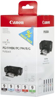 Sada originlnch npl Canon PGI-9MBK/PC/PM/R/G