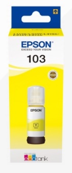 Originálna fľaša Epson 103 Y (C13T00S44A) (Žltá)
