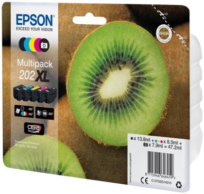 Sada originlnch npl EPSON . 202 XL (T02G7)