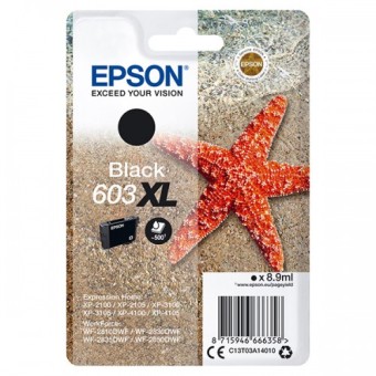 Originlna npl EPSON . 603 XL (T03A1) (ierna)