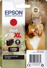 Cartridge do tiskrny Originlna npl EPSON 478 XL (T04F5) (erven)