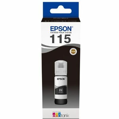 Originlna faa Epson 115 BK (T07C1) (ierna)