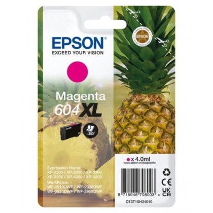 Originlna npl EPSON . 604 XL (T10H3) (Purpurov)