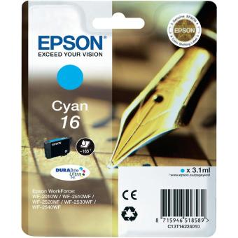 Originálna cartridge EPSON T1622 (Azúrová)