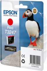 Cartridge do tiskrny Originlna npl EPSON T3247 (erven)