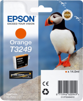 Originlna npl EPSON T3249 (Oranov)