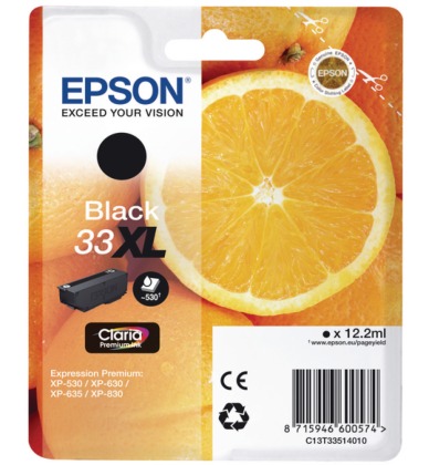 Originálna cartridge EPSON T3351 (Čierna)