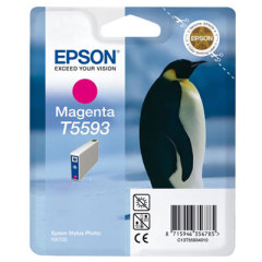 Cartridge do tiskrny Originlna npl EPSON T5593 (Purpurov)