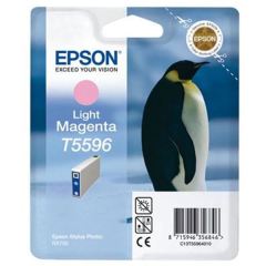 Cartridge do tiskrny Originlna npl EPSON T5596 (Svetlo purpurov)