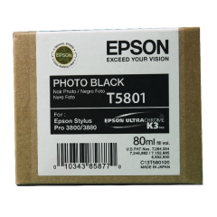 Cartridge do tiskrny Originlna npl EPSON T5801 (Foto ierna)