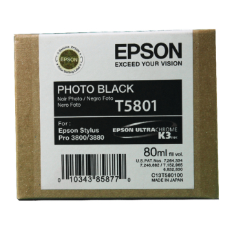 Originálna cartridge EPSON T5801 (Foto čierna)