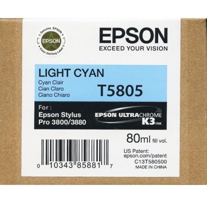 Originlna npl EPSON T5805 (Svetl azrov)