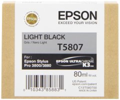 Cartridge do tiskrny Originlna npl EPSON T5807 (Svetle ierna)