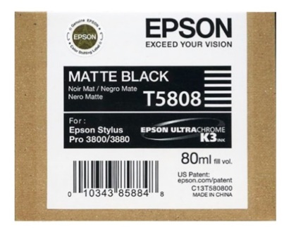 Originlna npl EPSON T5808 (Matne ierna)