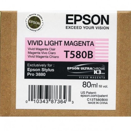 Originlna npl EPSON T580B (Naivo svetlo purpurov)