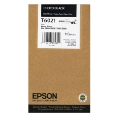 Cartridge do tisk�rny Origin�lna n�pl� EPSON T6021 (Foto �ierna)