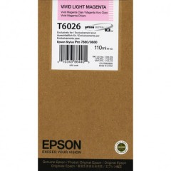 Cartridge do tiskrny Originlna npl Epson T6026 (Naivo svetlo purpurov)