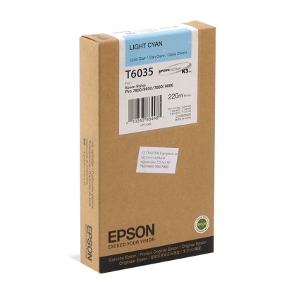 Originlna npl EPSON T6035 (Svetl azrov)