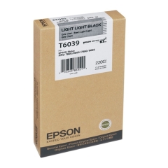 Cartridge do tisk�rny Origin�lna n�pl� Epson T6039 (Svetle svetlo �ierna)