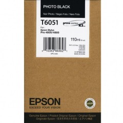 Cartridge do tiskrny Originlna npl EPSON T6051 (Foto ierna)