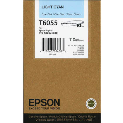 Originlna npl EPSON T6055 (Svetlo azrov)