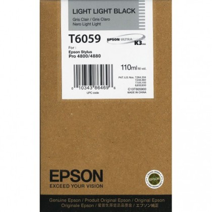 Originlna npl EPSON T6059 (Svetlo svetlo ierna)