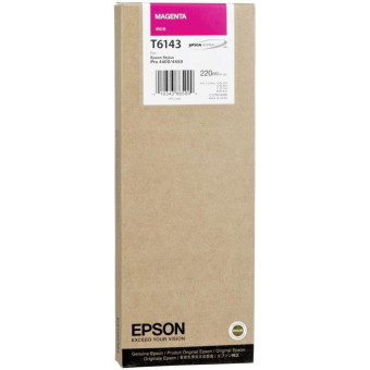 Originálna náplň EPSON T6143 (Purpurová)